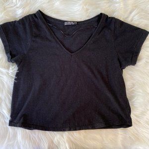 Crop V-Neck